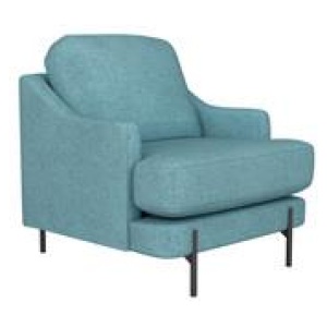 Dolans Armchair Blue 1 Seater