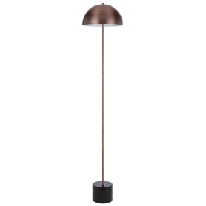 Domez Floor Lamp Black Marble Bronze | Telbix Lighting