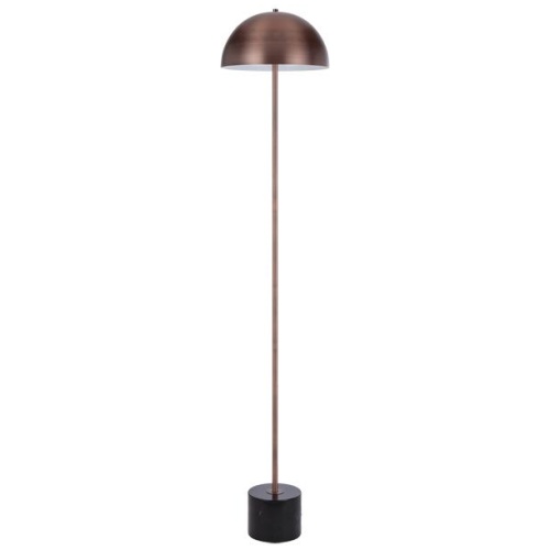 Domez Floor Lamp Black Marble Bronze | Telbix Lighting