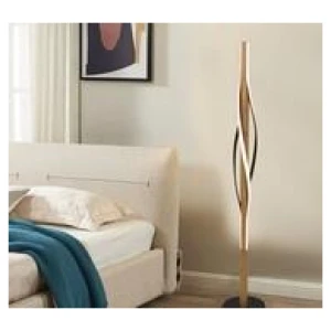 Donnie 134Cm Led Floor Lamp Black
