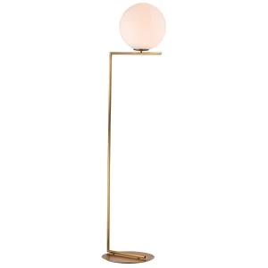 Drake Modern Floor Lamps Brass Glass Ball | Replica IC Flos