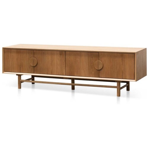 Ducan 1.8m Wooden TV Entertainment Unit - Natural by Interior Secrets - AfterPay Available