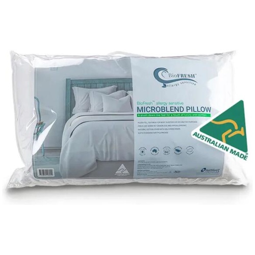 Easyrest BioFresh Allergy Sensitive Microblend Standard Pillow 48 x 73 cm