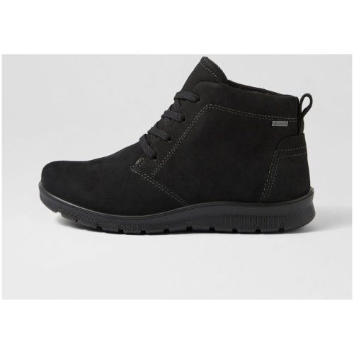 Ecco 215583 Babett Boot Ek Black Fuego Nubuck Black Fuego Boots Womens Shoes Casual Ankle Boots
