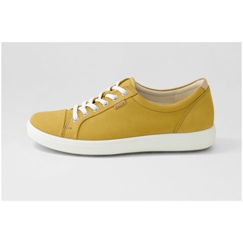 Ecco 430003 Soft 7 Ek Cayote Moon Nubuck Cayote Moon Sneakers Womens Shoes Casual Casual Sneakers