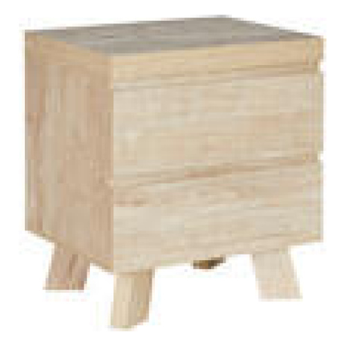 Eden Bedside Table Brown