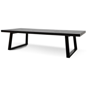 Edwin 3m Reclaimed Dining Table - Full Black by Interior Secrets - AfterPay Available