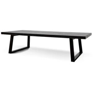 Edwin 3m Reclaimed Dining Table - Full Black by Interior Secrets - AfterPay Available