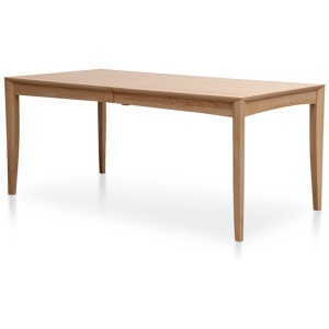 Eldora Extendable Wooden Dining Table - Natural by Interior Secrets - AfterPay Available