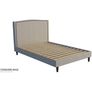 Ellen custom upholstered bed frame discounted display model