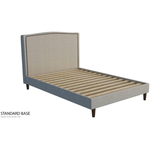 Ellen custom upholstered bed frame discounted display model