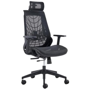 Elliot Office Computer Work Task Chair - Black Frame, Black - Black