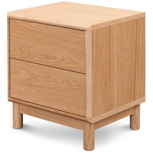 Eloise Bedside Table - Natural Oak by Interior Secrets - AfterPay Available