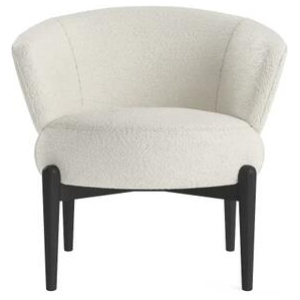 Elsie Armchair Relaxing Accent Lounge Chair Light Cream