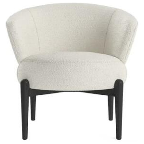 Elsie Armchair Relaxing Accent Lounge Chair Light Cream