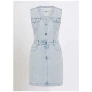 Emma Sleeveless Denim Dress