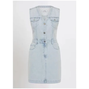 Emma Sleeveless Denim Dress