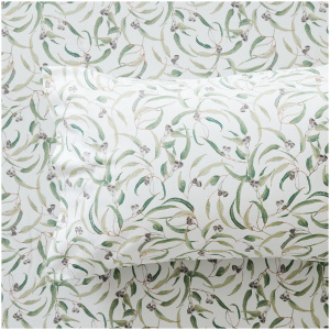 Eucalyptus Queen Flannelette Sheet Set
