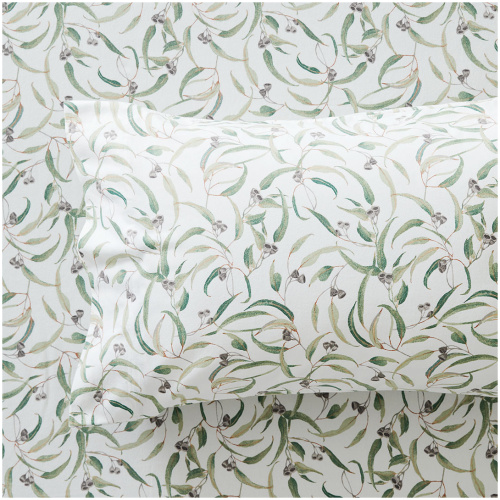 Eucalyptus Queen Flannelette Sheet Set