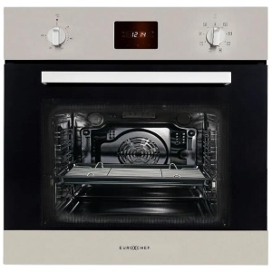 EuroChef 60cm 80L 8 Functions Built In Electric Wall Oven