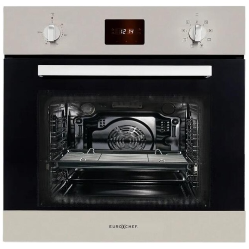 EuroChef 60cm 80L 8 Functions Built In Electric Wall Oven