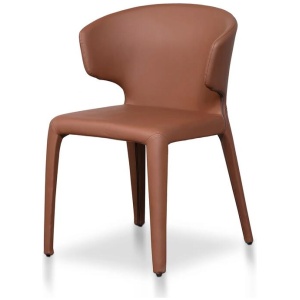 Ex Display - Pollard Dining Chair - Brown by Interior Secrets - AfterPay Available