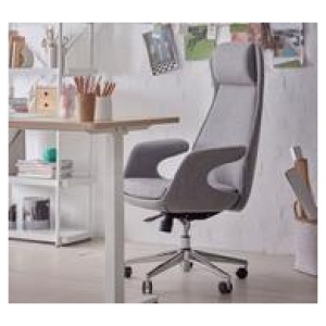 Ezra Office Chair Grey