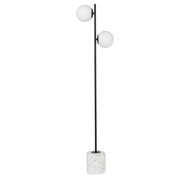 Flo Terrazzo Floor Lamp - White by Interior Secrets - AfterPay Available