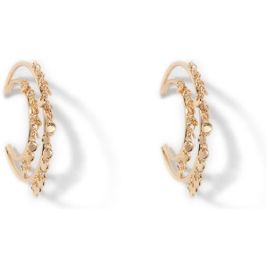 Forever New Women's Chilli Charm Hoop Earrings in Gold