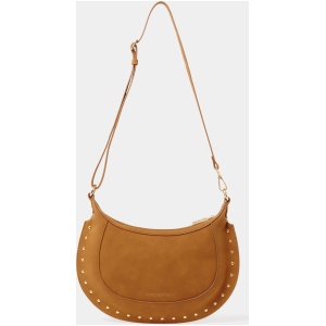 Forever New Women's Fable Saddle Bag in Tan