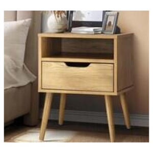 Frank Bedside Table Neutral