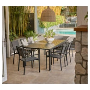 Fraser Outdoor Dining Chair Grey