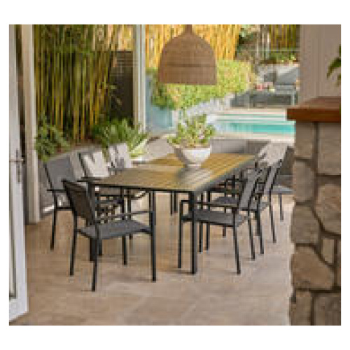 Fraser Outdoor Dining Chair Grey