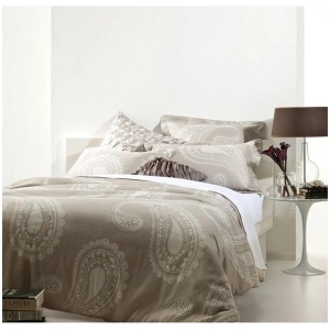 Gainsborough Olivia Stone Quilt Cover Set Queen