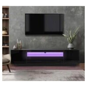 Galland Entertainment Unit Black