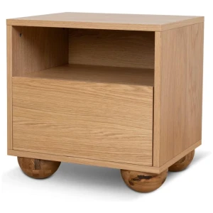 Haley 50cm Bedside Table - Natural by Interior Secrets - AfterPay Available