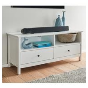 Hamilton 116Cm Entertainment Unit White Small