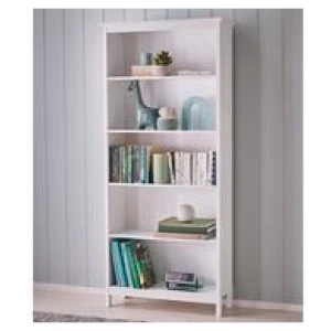 Hamilton 5 Shelf Bookcase White