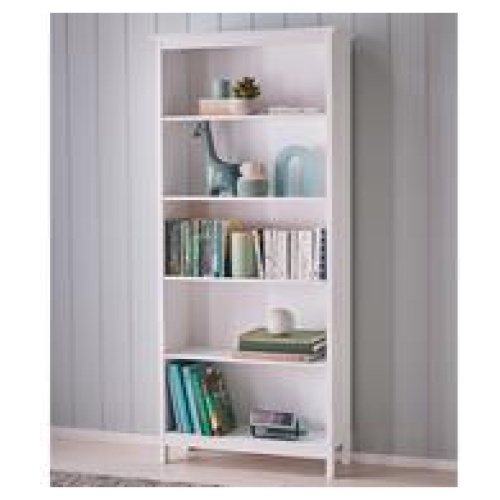 Hamilton 5 Shelf Bookcase White
