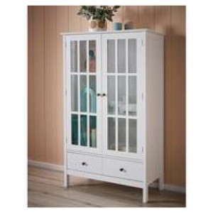 Hamilton Display Cabinet White