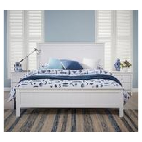 Hamilton Queen Bed White