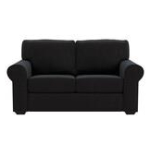 Hampton 2 Seater Sofa Black