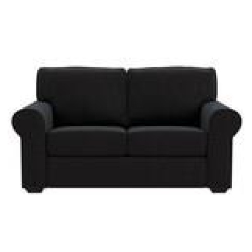 Hampton 2 Seater Sofa Black