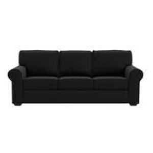 Hampton 3 Seater Sofa Black