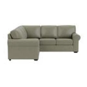 Hampton 5 Seater Corner Sofa Left Brown