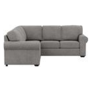 Hampton 5 Seater Corner Sofa Left Grey