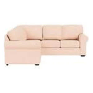 Hampton 5 Seater Corner Sofa Left Pink