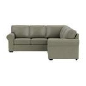 Hampton 5 Seater Corner Sofa Right Brown