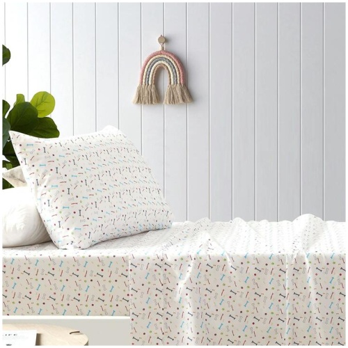 Happy Kids Bones Kids Printed Sheet Set Single