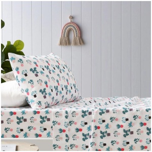 Happy Kids Plant Kids Printed Sheet Set Single